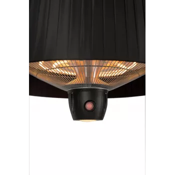 Infrasarkanais sildītājs SUNRED ARTIX C-HB, 1500 W, melns, IP24 lietošanai ārpus telpām