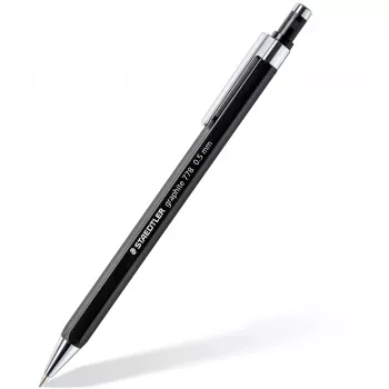 Grafīta zīmulis Staedtler 7785ABK25D HB sešstūra melns/sudrabains, 1 gab.