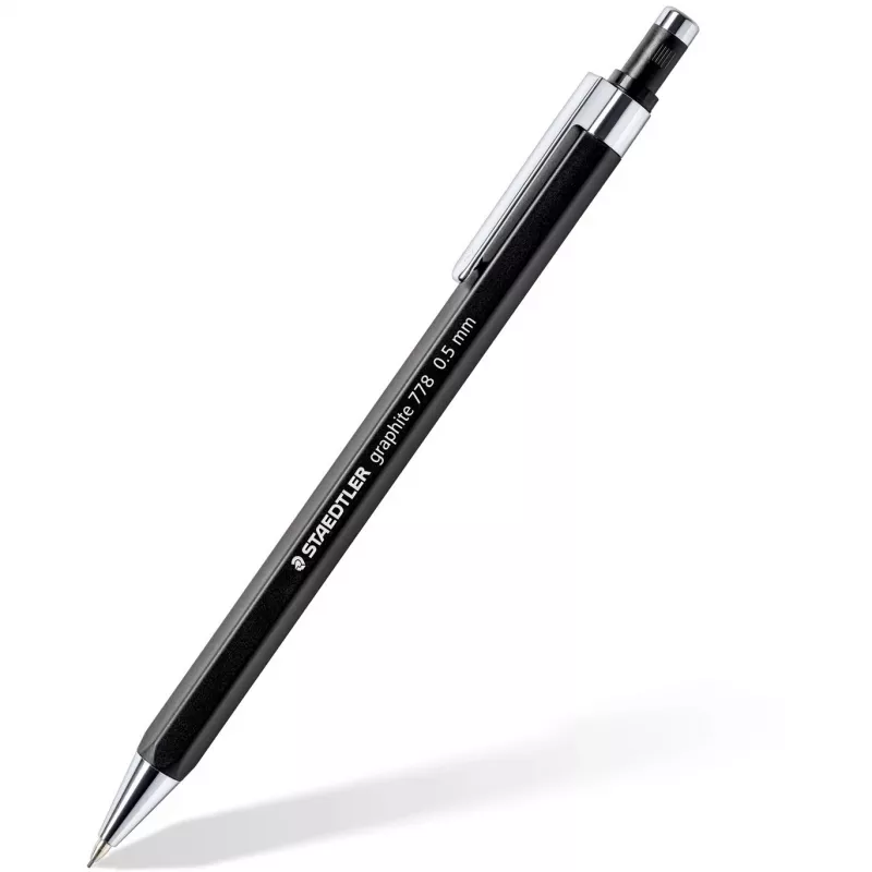 Grafīta zīmulis Staedtler 7785ABK25D HB sešstūra melns/sudrabains, 1 gab.