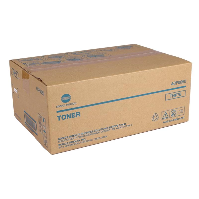 Konica Minolta TNP-76 tonera kasetne, 1 gab., oriģināla, melna