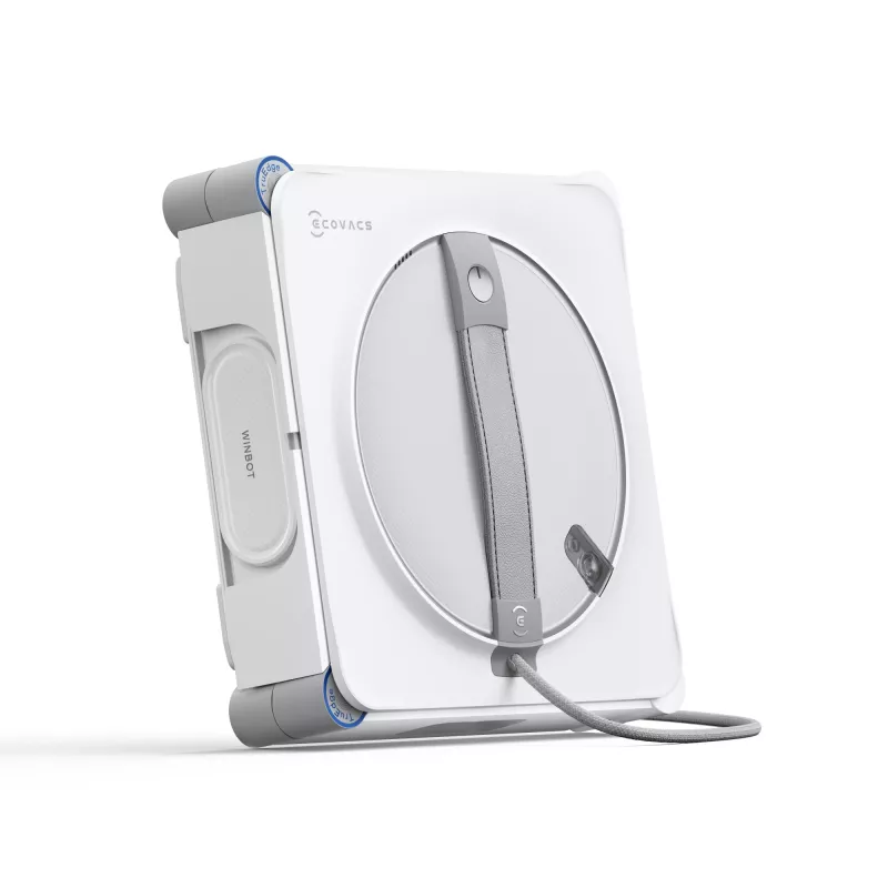Logu tīrīšanas robots Ecovacs WINBOT W2S ar vadu 8000 Pa — automatizēts stikla tīrītājs plakaniem logiem