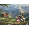 Thomas Kinkade Studios: Disney - Mickey & Minnie Alpos, Puzle 1000 gab.