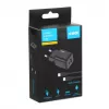 Ārējais tīkla strāvas adapteris IBOX ILUC42B 12V 2A, 33W, USB-A + USB-C PD3.0, QuickCharge 3.0, universāls