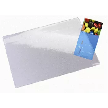 Leitz Plus galda paliktnis, Caurspīdīgs, Polivinilhlorīds (PVC), 650 mm, 500 mm, 1 gab.