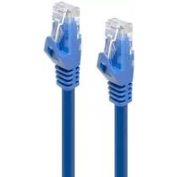Alogic komutācijas kabelis Cat6 2x RJ45 LSZH 5,0 m zils - Tīkla kabelis - CAT 6 - m - ar zemu dūmu izdalīšanos - bez halogēna (C6-05B-Zils)