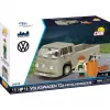 Cobi modeļa komplekts Volkswagen T2a plakanās kravas kravas automašīna 1:35 mērogā pelēkā krāsā