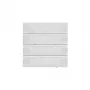 Pie sienas stiprināms KNX skāriensensors Gira Tastsensor 4 Komfort TS4 ws 5004003, 4 pogu, balts