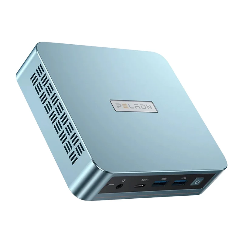 Mini PC Peladn WI-6 N150 — 16GB RAM, 512GB SSD, kompakts galddators