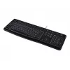 K120 vadu tastatūra, vadu, USB, QWERTZ, melna