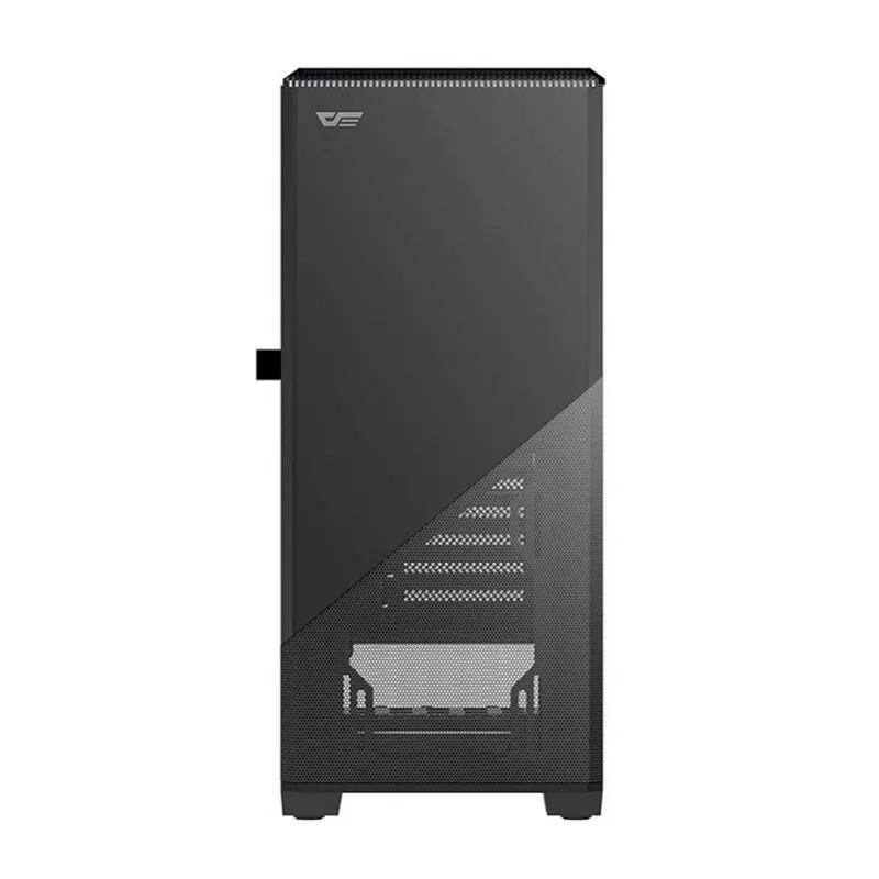 Darkflash DK151 LED datora korpuss (melns) + 3 RGB ventilatori
