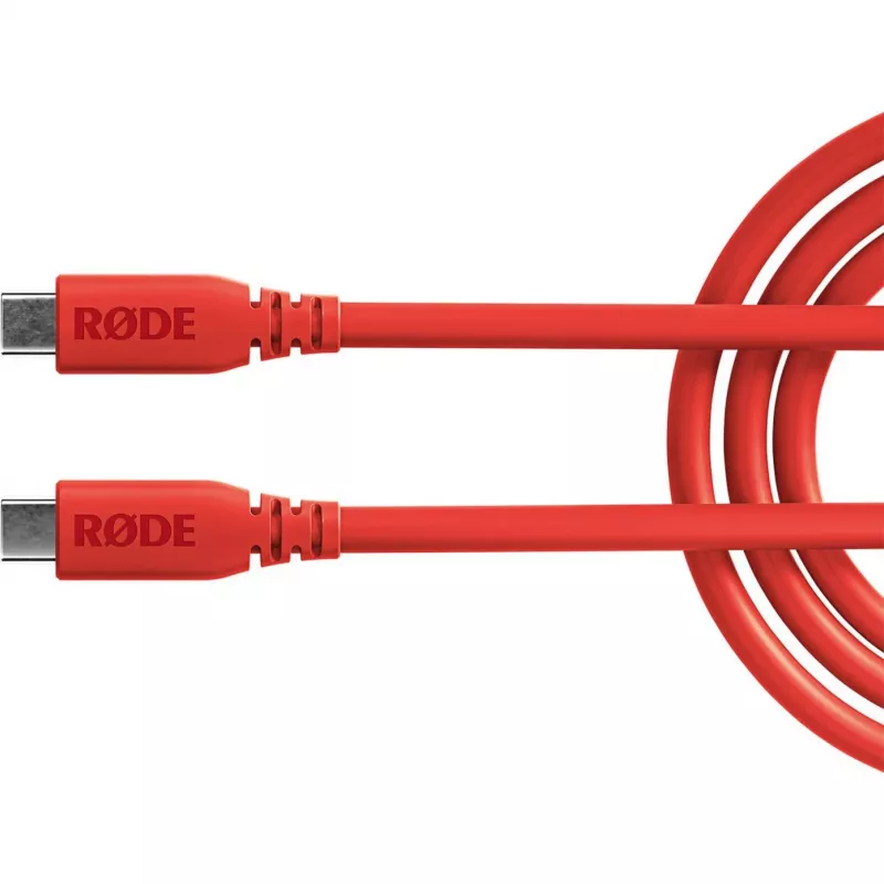 Rode SC27-R USB-C uz USB-C kabelis USB 3.2 Gen1, sarkans (2m, PD)