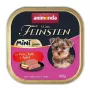 Mitrā suņu barība animonda Vom Feinsten Mini Junior — tītars un teļa gaļa ar ābolu, 100 g