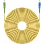 Goobay 59664 Optiskās šķiedras kabelis 20 m SC/APC SC/UPC FTTH OS2 Dzeltens (59664)