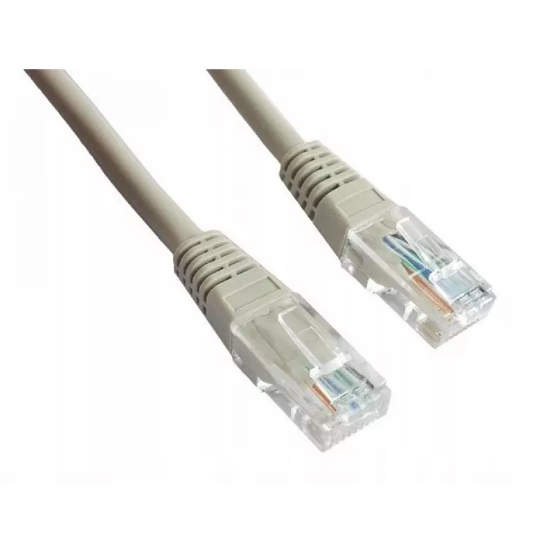 Tīkla kabelis LANBERG Cat6 RJ-45 uz RJ-45 2 m F/UTP, CCA vadītājs, pelēks