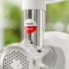 Elektriskā gaļasmašīna SMAPP 490.8 — 2200 W, 1 ātrums, 3 sieti (Ø 2.7–8 mm), balta
