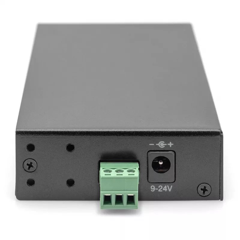 DIGITUS USB centrmezgls 4 portu 3.0->4xA3.0 industrial line melns