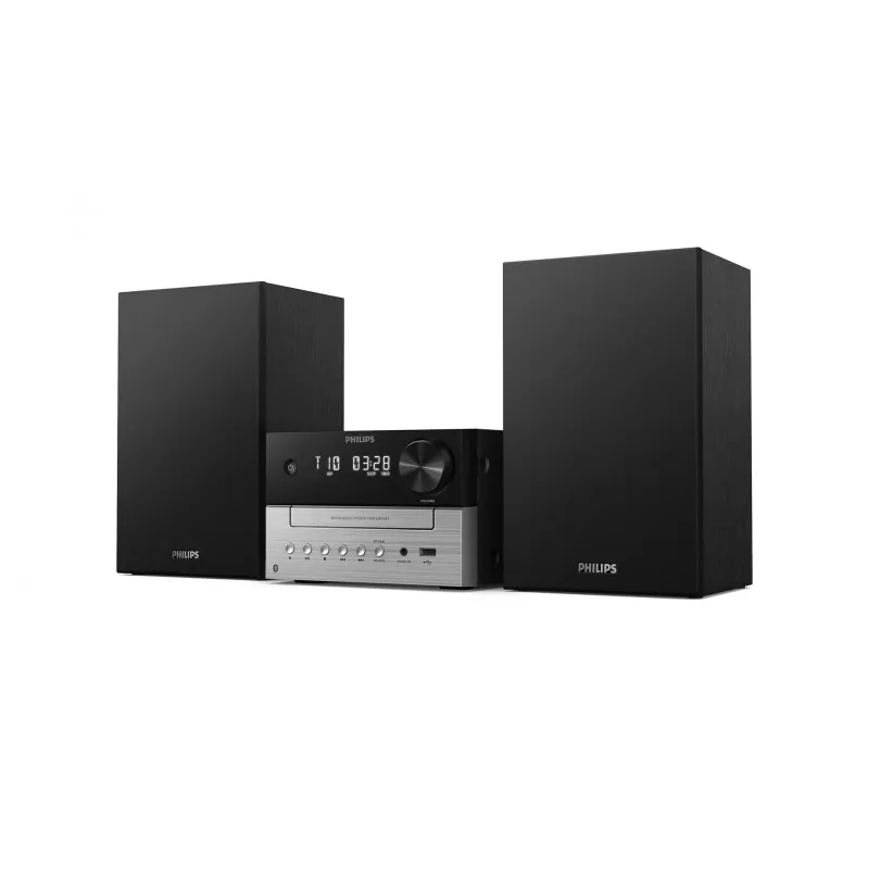 Philips TAM3205M2 mājas audio sistēma Mājas audio mikrosistēma 20 W Melna, Sudraba