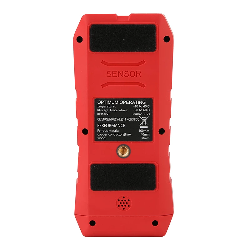 Metāla un koka detektors Unit UT387E — noteikšanas dziļums: metāls līdz 100 mm, koks līdz 38 mm