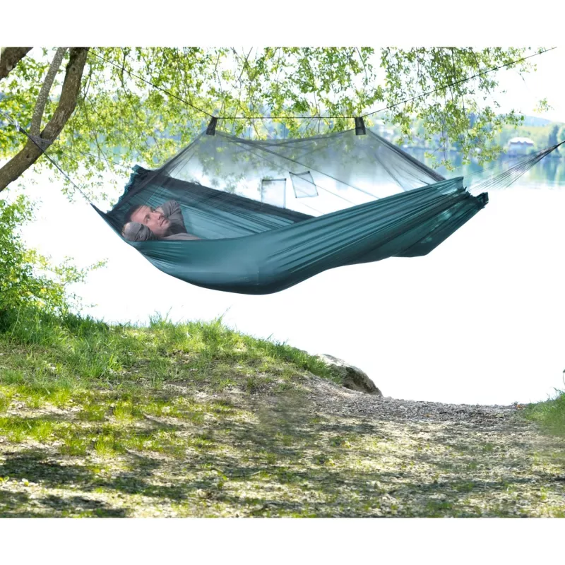 Moskito-Traveller AZ-1030200, kempinga šūpuļtīkls, zaļš