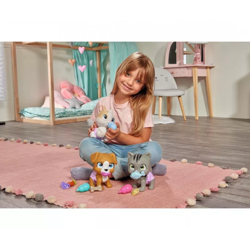 Mīkstā rotaļlieta SIMBA Pamper Petz Rabbit (Diaper Gang) modelis 105953052, mīksts pildīts dzīvnieks