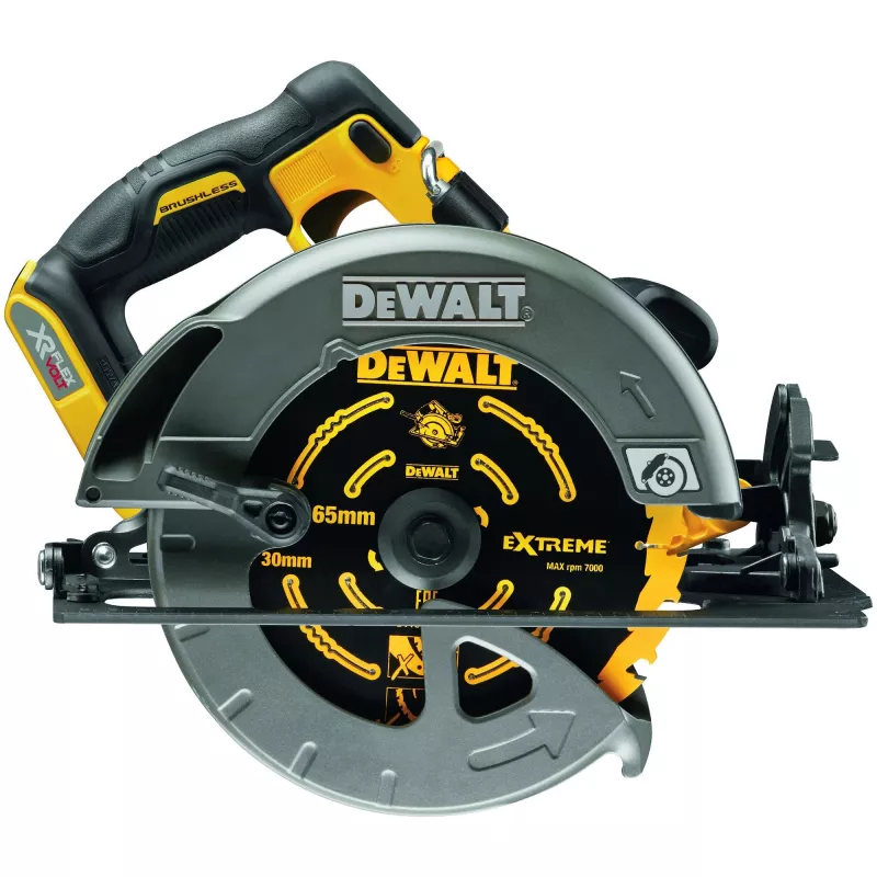 Pārnēsājamais ripzāģis DeWalt DCS578NT — bezvada rokas zāģis, 1 gab.