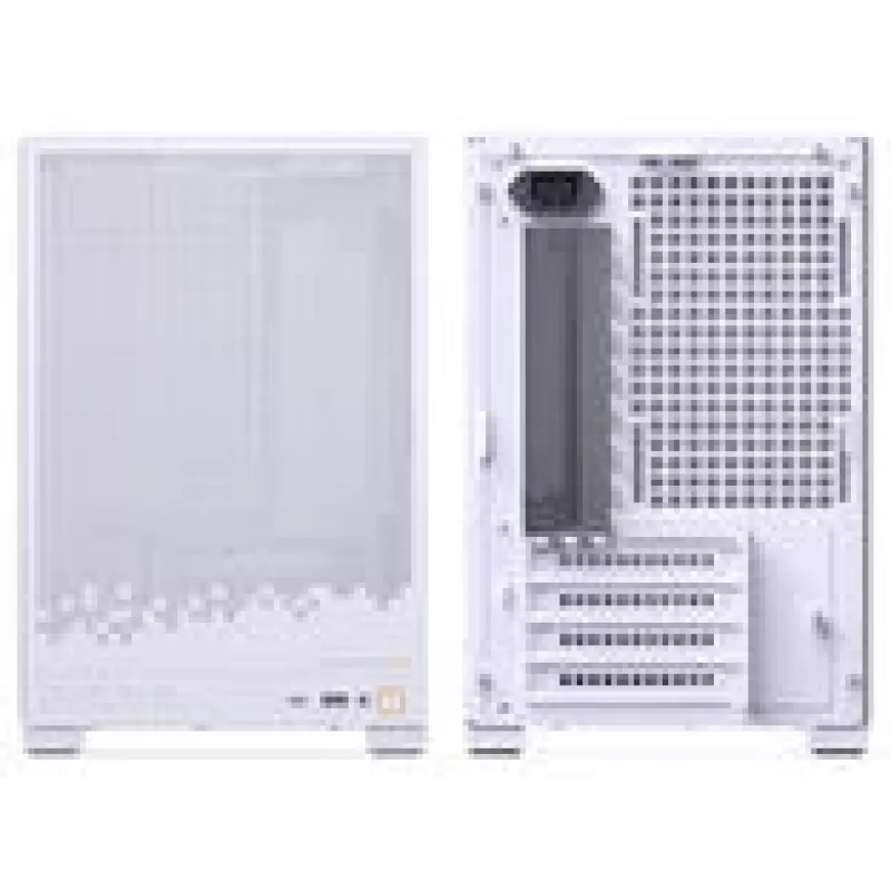 Datora korpuss Jonsbo D32 STD Mesh Mini Case mATX - Balts