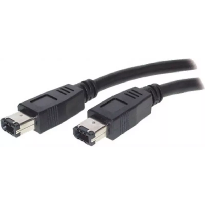 FireWire kabelis ShiverPeaks 77205 — 6 kontaktu savienotājs, ātrdarbīgiem IEEE 1394 savienojumiem