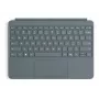 Portable wireless tastatūra Microsoft Surface EP2-32735 QWERTZ German Bluetooth Blue for Surface Pro 12 inch
