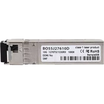 SFP+ raiduztvērējs CBO SFP-10G-BX-U 10G 1310nm vienmoda šķiedrai