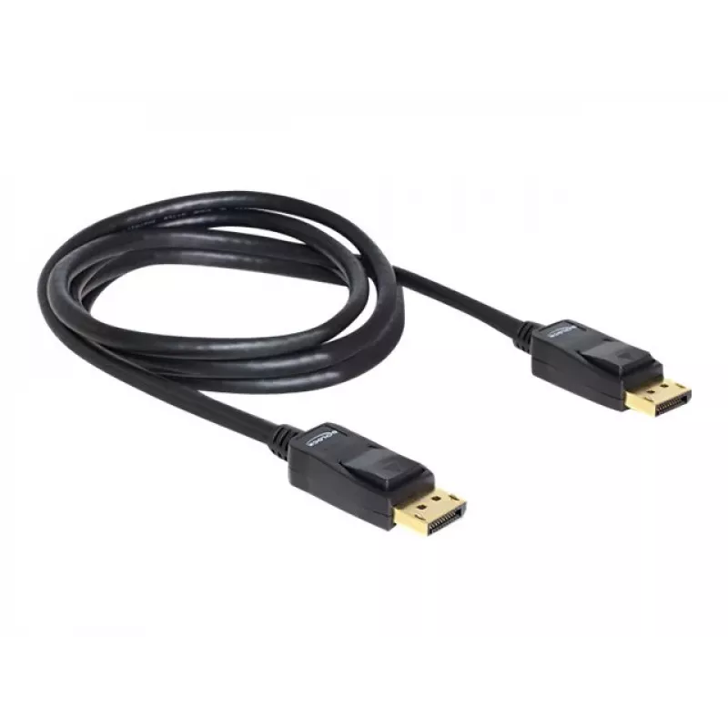 DisplayPort kabelis DeLOCK 82585 2m melns