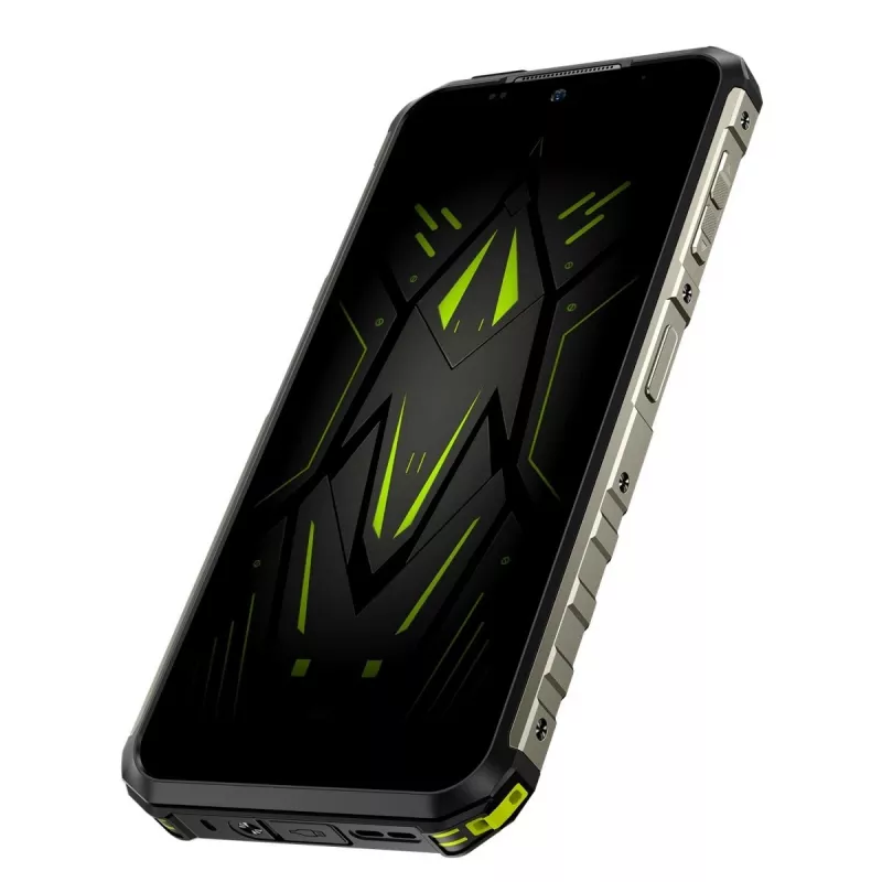 Izturīgs viedtālrunis UleFone Armor 22 4G, 9GB RAM, 128GB krātuve, IP69K, zaļš