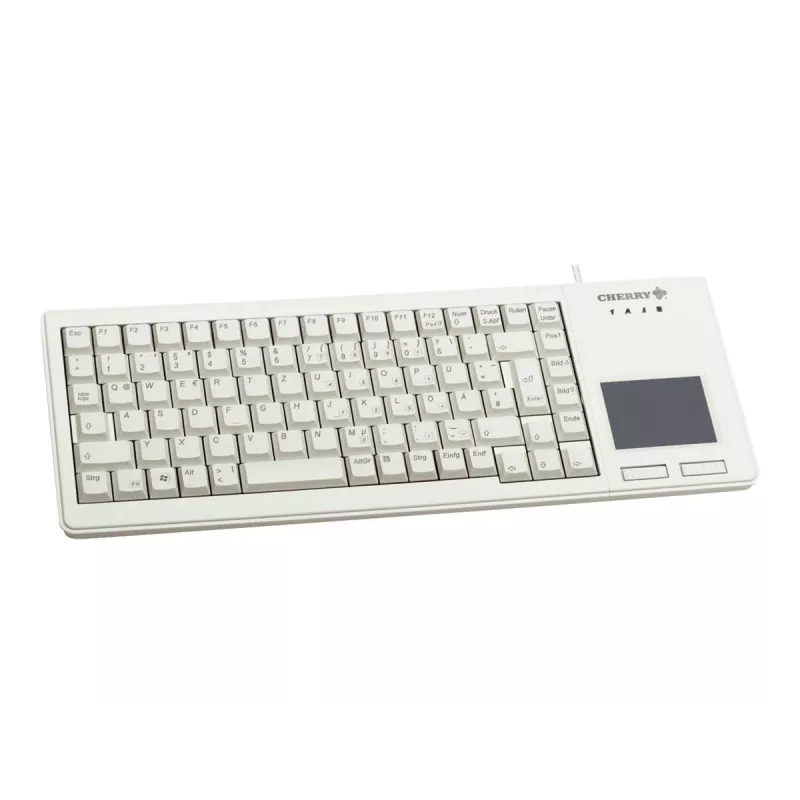 CHERRY XS Touchpad tastatūra Universāla USB QWERTY ASV angļu Pelēks