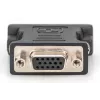 Assmann DVI adapteris. DVI(24+5) - HD15 vīrišķais/siev. DVI-I duālā saite. bl (AK-320504-000-S)