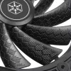 Dzesēšanas ventilators SILVERSTONE SST-SF160B 160 mm melns aksiālais ventilators