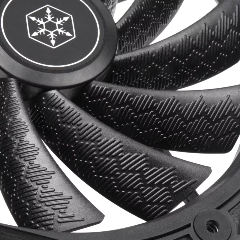 Dzesēšanas ventilators SILVERSTONE SST-SF160B 160 mm melns aksiālais ventilators