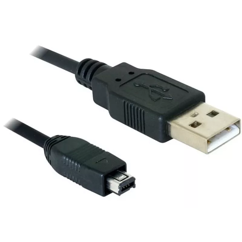 USB kabelis DeLOCK 2.0 mini 4 kontaktu Hirose 1,5 m