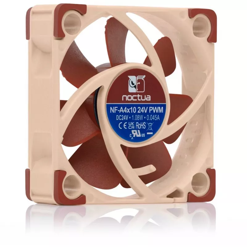 Ventilators Noctua NF-A4X10 24V PWM 4 cm bēši brūns 5000 RPM 8,9 m³/h
