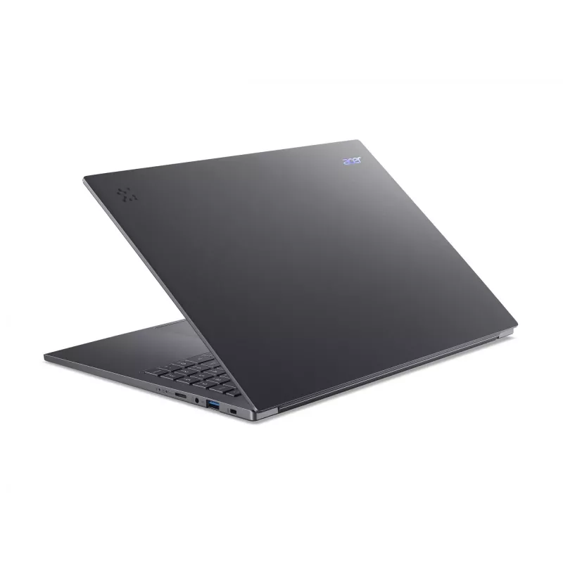 Portatīvais dators Acer Aspire 16 AI A16-52M-75LW — Intel Core Ultra 7 258V, 16 collu WUXGA+ 2048×1280, 32 GB LPDDR5x, 1 TB SSD, Intel Arc 140V, Windows 11 Home, pelēks