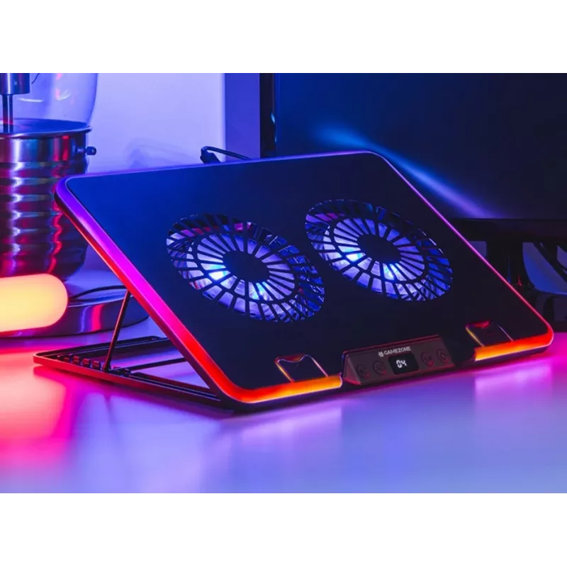 Dzesēšanas statīvs Gamezone Snowman Pro 17 collas RGB