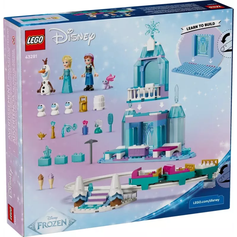 LEGO DISNEY 43281 Elzas Ledus pils un sniega brauciena piedzīvojums
