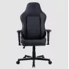 Spēļu krēsls Onex FX8 Formula X — ergonomisks sacīkšu stila sēdeklis, regulējami roku balsti, atgāšanās un slīpuma funkcijas, melns