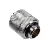 Alphacool HF savienotājs, taisns, G1/4 collas AG uz 13/10 mm - hromēts sudraba krāsā