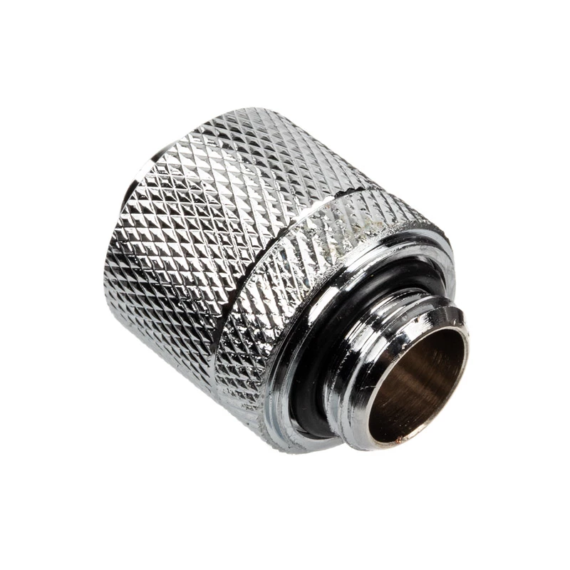 Alphacool HF savienotājs, taisns, G1/4 collas AG uz 13/10 mm - hromēts sudraba krāsā