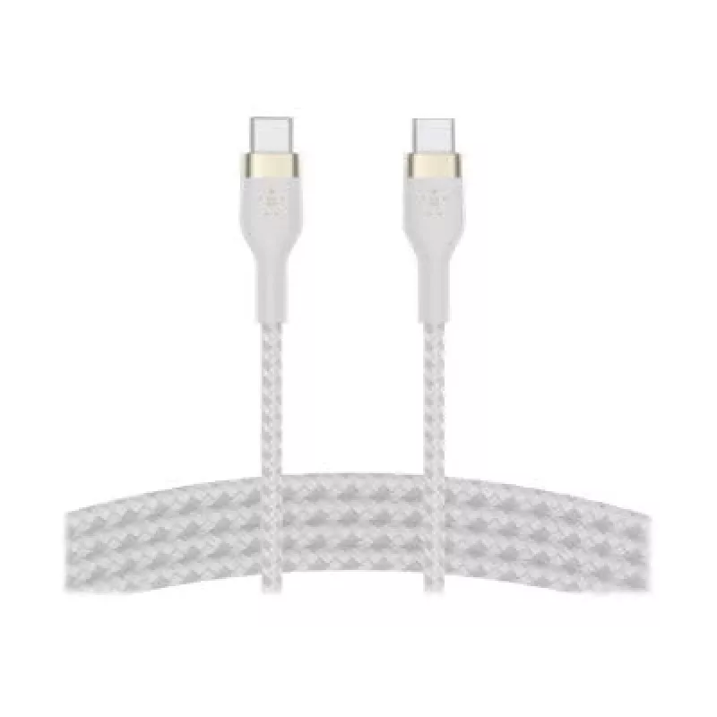 Belkin BOOSTCHARGE PRO Flex USB kabelis 1 m USB 2.0 USB C balts (CAB011BT1MWH)