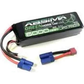 Absima modeļbūves akumulatoru komplekts LiPo 11,1 V 6000 mAh elementu skaits 3 50 C Stick EC5 (4140022)