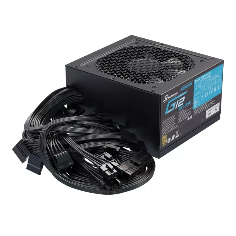 Seasonic barošanas bloks 850W G12 GC-850 80+Gold ATX melns
