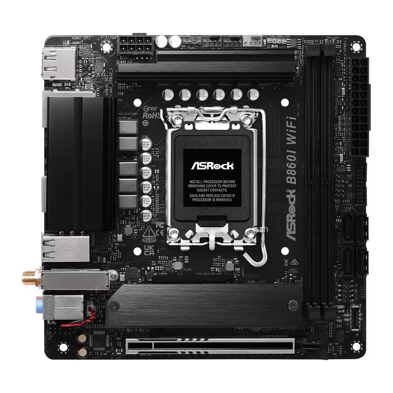 ASRock B860I WiFi Mini-ITX mātesplate