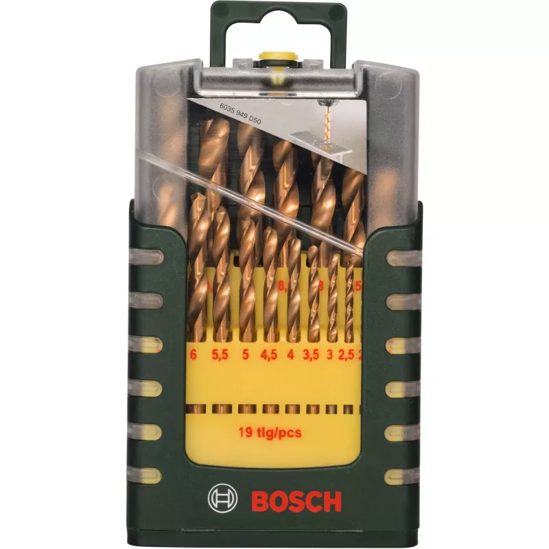 Bosch Prom 19-tlg. Metallbohrer HSS-TiN| 2607017152 urbju komplekts, 19 gab.