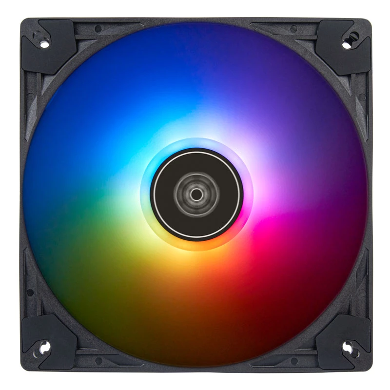 SilverStone VISTA 140 ARGB 140mm Korpusa ventilators Melns