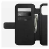 Mobilo tālruņu apvalks Nomad Modern Leather Folio vāciņš iPhone 17 Pro Max — brūngans, der līdz 17,5 cm (6,9 collu) ekrānam, 4 karšu kabatas